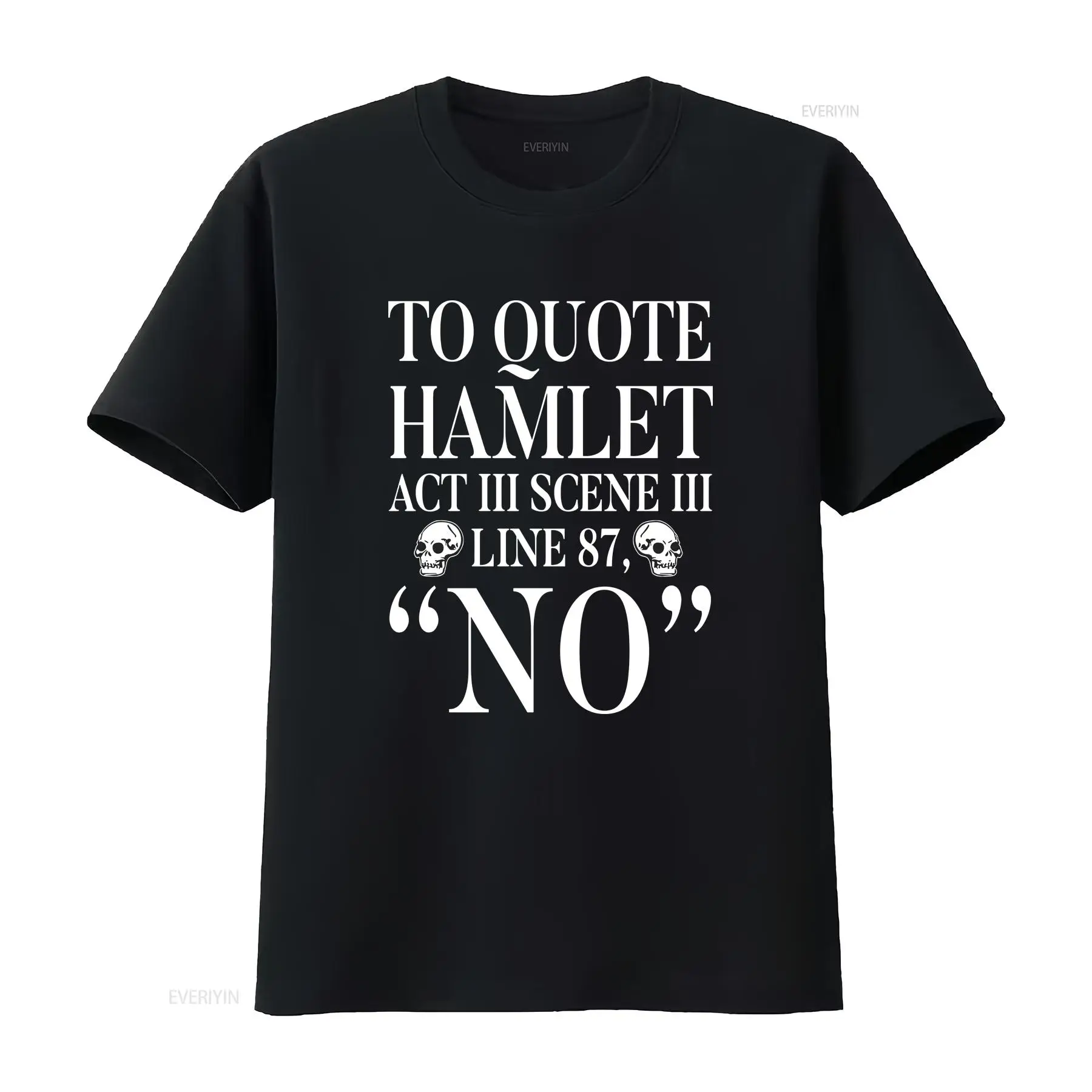 Vintage Fashion Quotes - T-shirt « To Quote Hamlet »