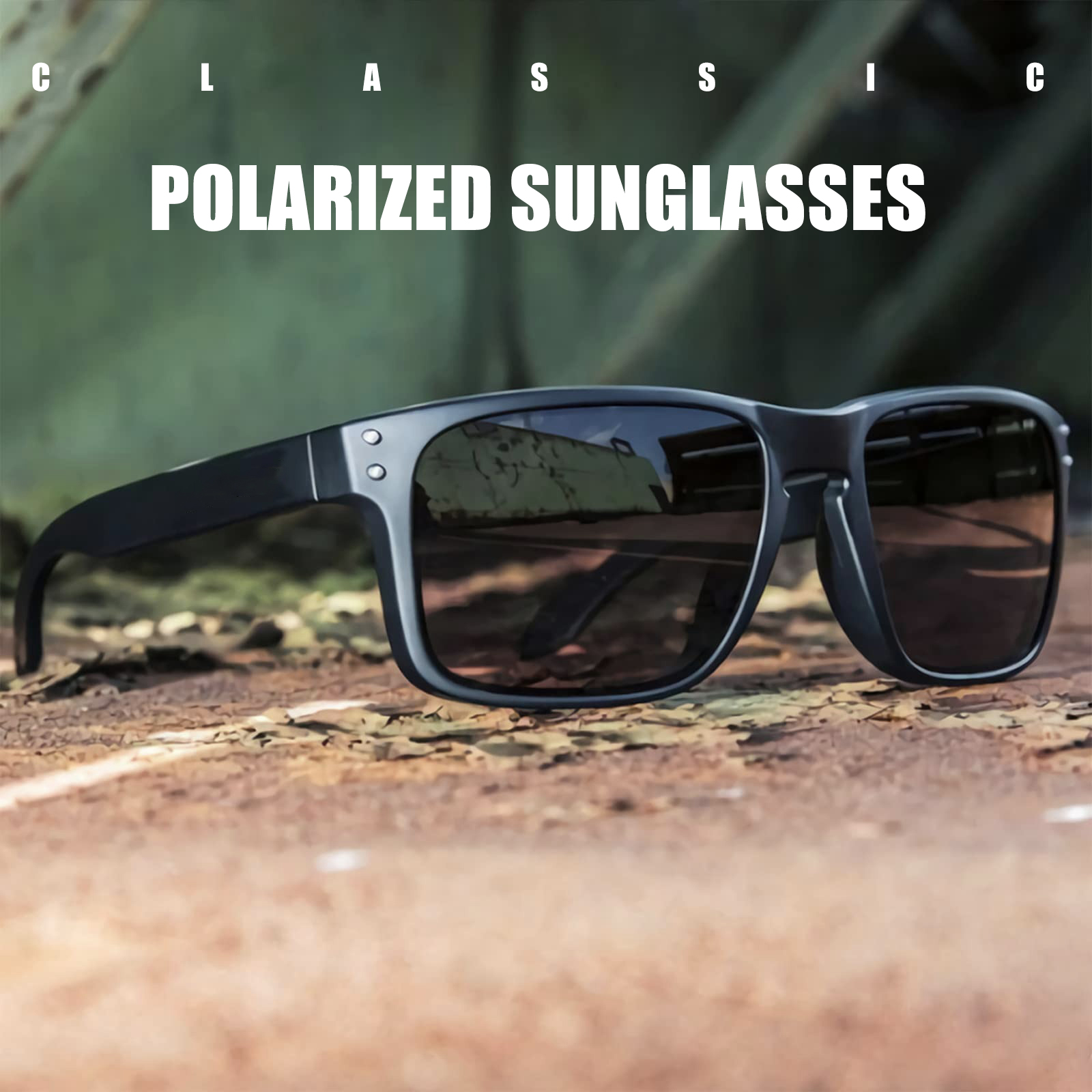 Vintage Fashion La - Lunettes de soleil polarisées vintage Fashion