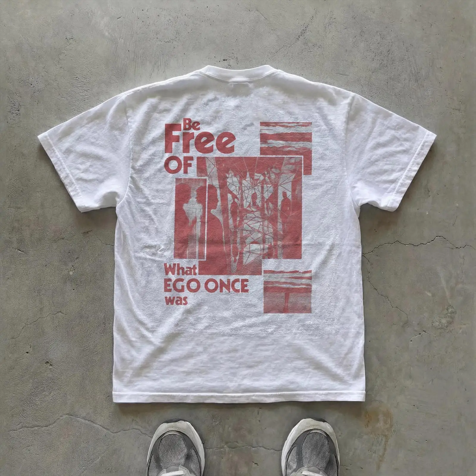 Vintage Fashion Quotes - T-shirt en coton avec citation «