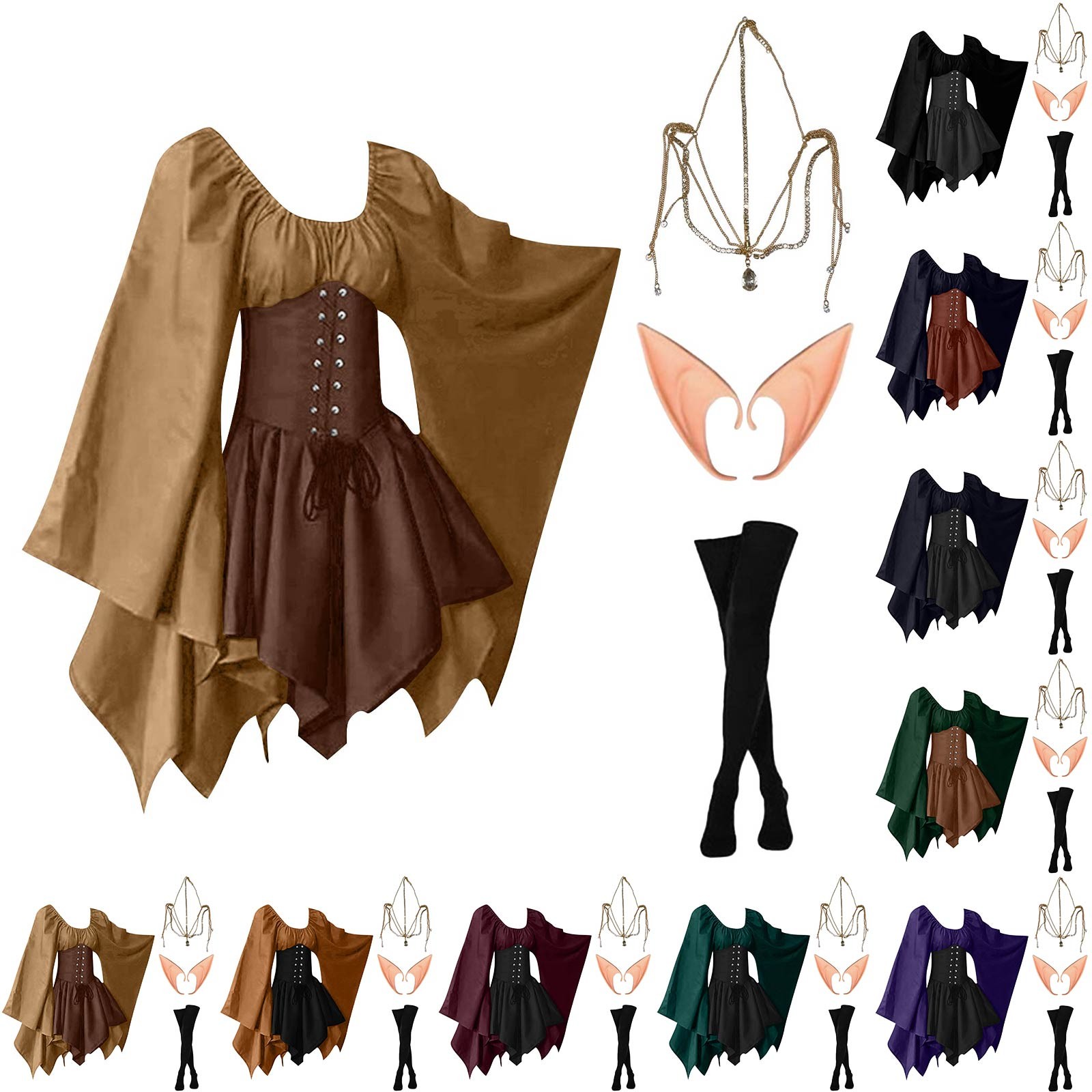 Halloween Cosplay palais Victo - Vintage Fashion Dresses avis et prix