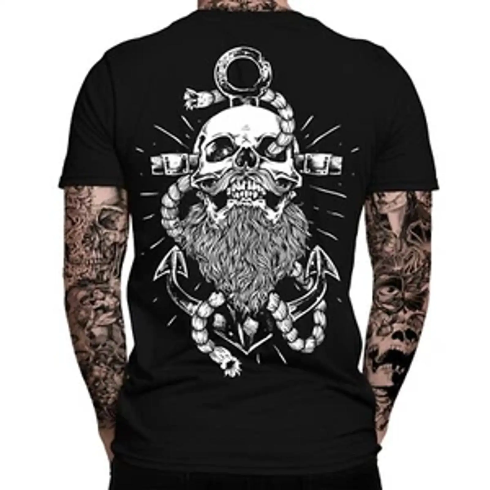 T-shirt Anchor pour homme, mot - Vintage Fashion Hamburg avis et prix