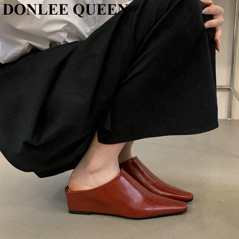Mules à bout fermé pour femme, - Vintage Fashion Online avis et prix
