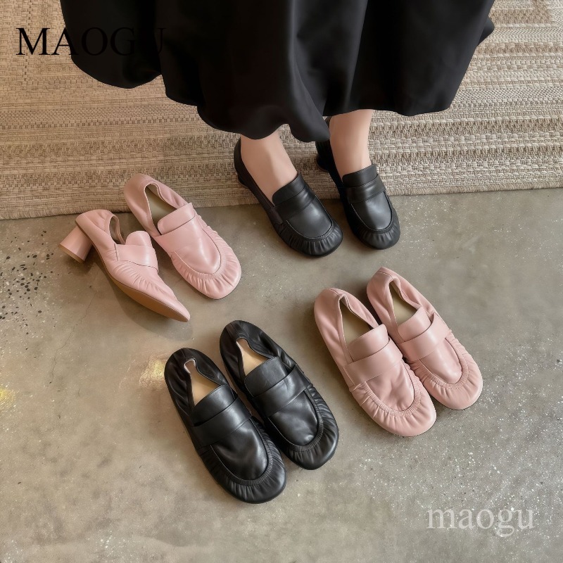 Mocassins en cuir souple pour  - Vintage Fashion Online avis et prix