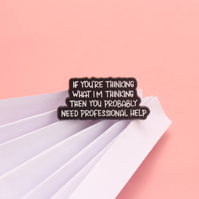 Broche en émail humoristique e - Vintage Fashion Quotes avis et prix